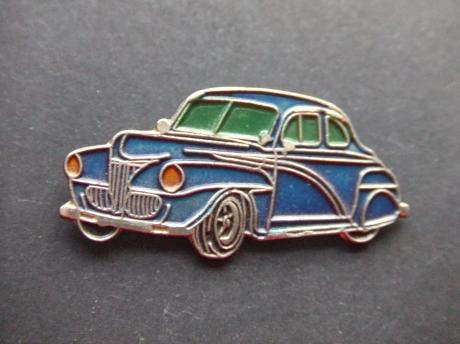 Buick Roadmaster 71, oldtimer 1940 blauw model